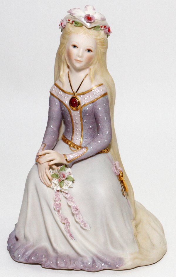 CYBIS BISQUE FIGURE OF A MAIDEN #108: CYBIS BISQUE FIGURE OF A MAIDEN, #108, H 8":Signed and numbered at back.