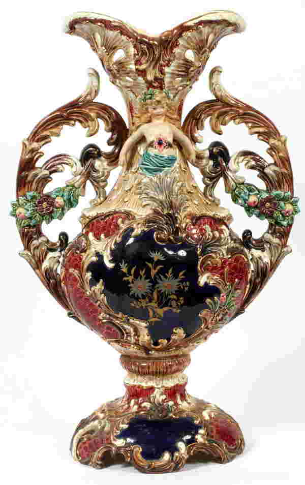 Eichwald Majolica Vase