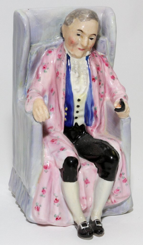 ROYAL DOULTON 'POPE JOHN PAUL II' & 'DARBY FIGURE: ROYAL DOULTON 'POPE JOHN PAUL II' & 'DARBY" FIGURES, H 5 1/2" & 10":Includes a "Pope John Paul II" figure, #HN2888, and "Darby" figure, #HN2024. Two items total.