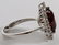 5.80CT SPESSARTITE GARNET/DIAMOND RING SIZE 6.5 - 2