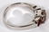 1.30CT FANCY BROWN DIAMOND & RUBY RING SIZE 7 - 2