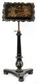 VICTORIAN INLAID PAPIER MACHE READING/MUSIC STAND