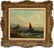 MICHAELS HANNET ENGLISH OIL ON CANVAS C. 1883