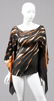 ROBERTO CAVALLI SILK ANIMAL PRINT SHORT CAFTAN