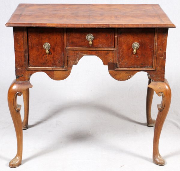 ENGLISH WILLIAM & MARY WALNUT LOW BOY C. 1750 (1 of 6)