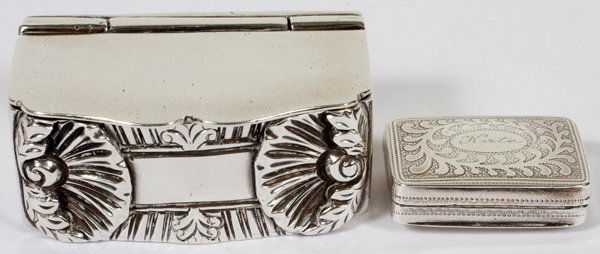 GEORGE III STERLING BOX & VINAIGRETTE (1 of 3)