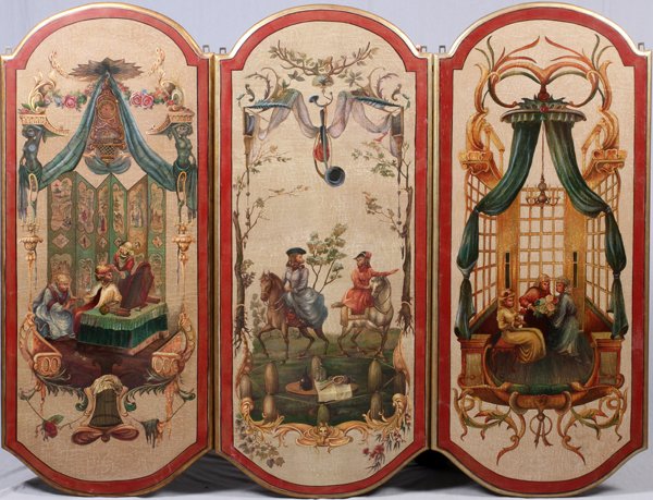 CONTINENTAL STYLE PANELS SET OF THREE (1 of 2)