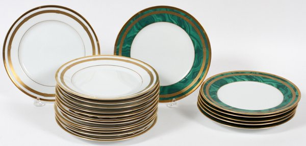 CHRISTIAN DIOR 'GAUDRON' PORCELAIN PLATES (1 of 4)