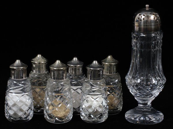 WATERFORD CRYSTAL TABLEWARE NINE PIECES (1 of 2)