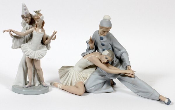 LLADRO PORCELAIN FIGURE GROUPS TWO (1 of 2)