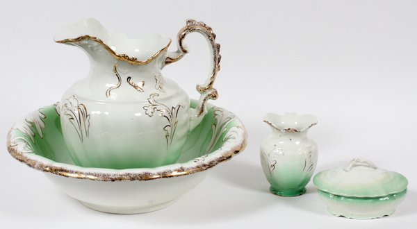 JOHNSON BROS. ENGLISH DEMI PORCELAIN WASH SET (1 of 1)