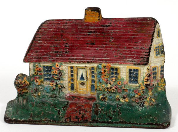 ALBANY FOUNDRY CAST IRON COTTAGE DOORSTOP (1 of 2)