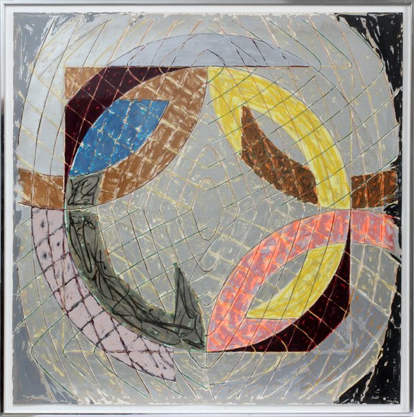 FRANK STELLA LITHOGRAPH (1 of 6)