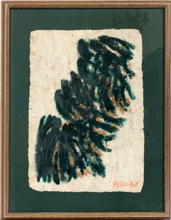 R. HELLMAN ROMANIAN OIL ON PAPER (1 of 4)