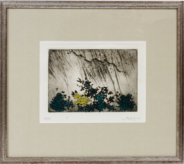 YANNICK BALLIFETCHING & AQUATINT 1975 (1 of 5)