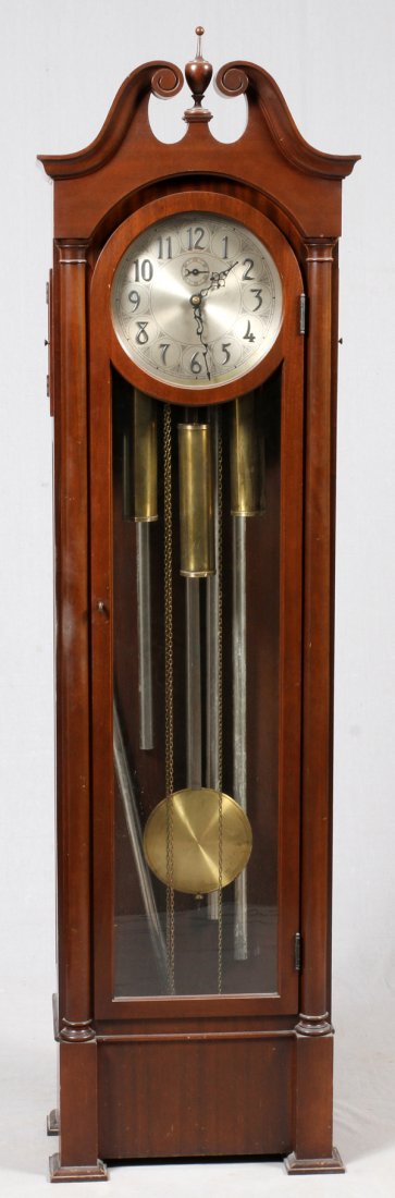 HERSCHEDES GRANDFATHER CLOCK (1 of 2)