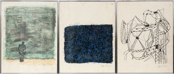 BEN SHAHN LITHOGRAPHS THREE (1 of 2)