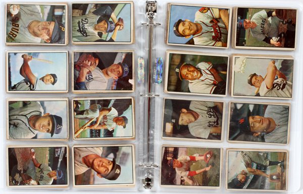 1953 BOWMAN BASEBALL TRADING CARDS 83 PCS. (1 of 1)