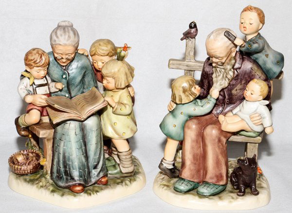 HUMMEL BISQUE FIGURES TWO (1 of 2)