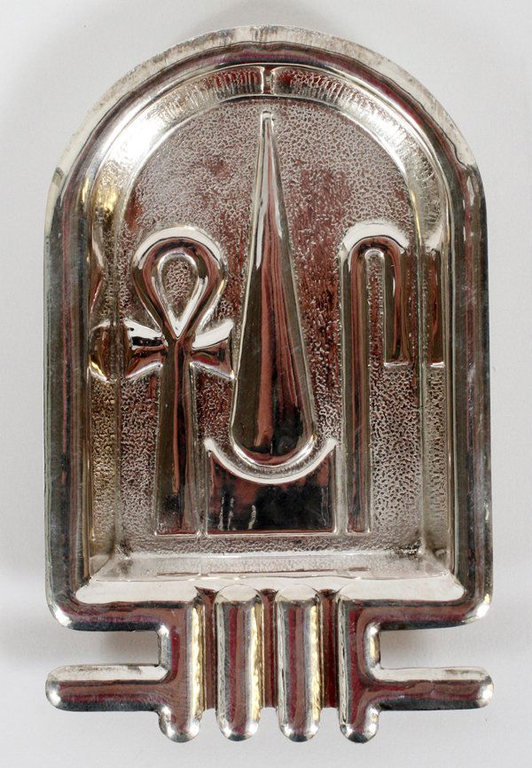 EGYPTIAN STERLING ASHTRAY (1 of 3)