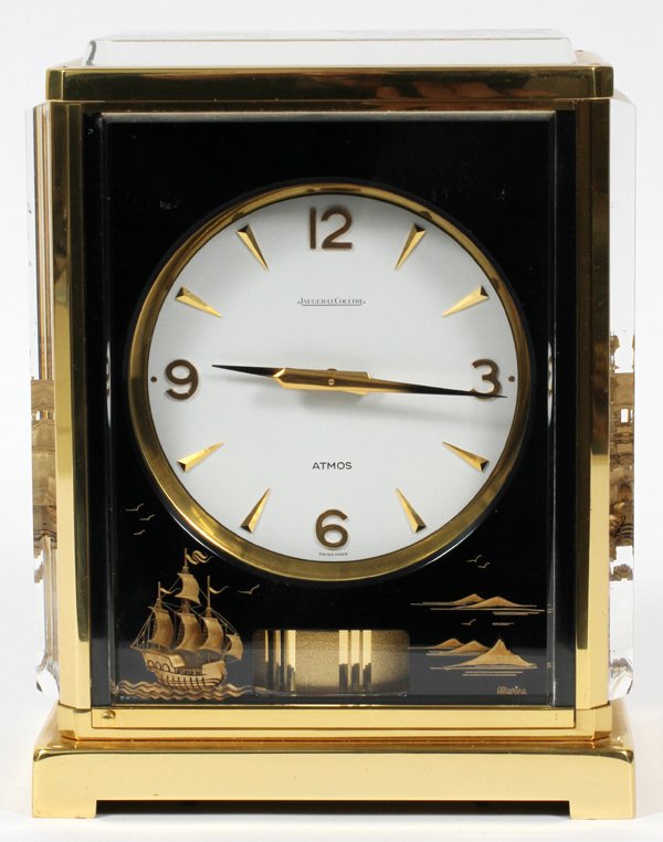 JAEGER-LECOULTRE BRASS ATMOS MARINA CLOCK (1 of 9)
