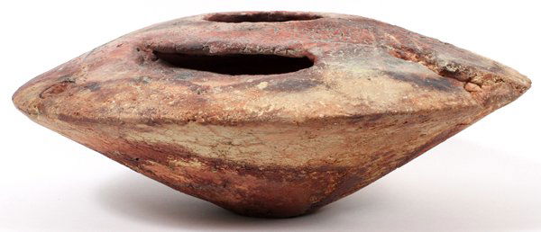 TOM PHARDELRAKU-FIRED POTTERY VESSEL 1990 (1 of 3)