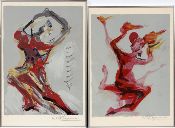 DAVID ALFARO SIQUEIROS LITHOGRAPHS ON PAPER #9/250 (1 of 10)