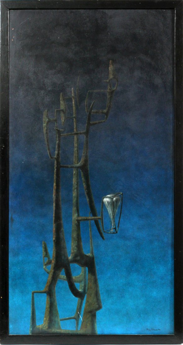 GUY PALAZZOLA OIL ON MASONITE (1 of 3)