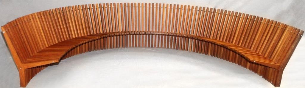 ASTRAL CHERRY BENCH BY PER BORRE (DANISH), C. 1979 (1 of 6)