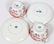 GERMAN PORCELAIN CUPS & SAUCERS C. 1910 TWO SETS - 2