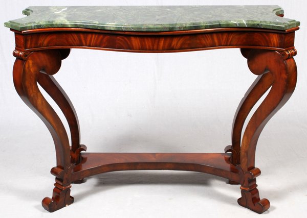 HENREDON 'HISTORIC NATCHEZ' MAHOGANY CONSOLE TABLE (1 of 6)