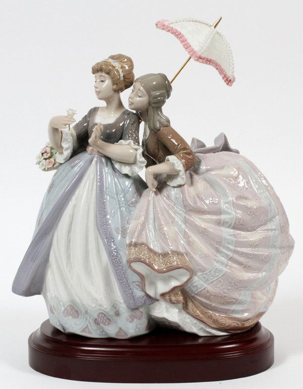 LLADRO PORCELAIN FIGURE GROUP 'SOUTHERN CHARM' (1 of 2)