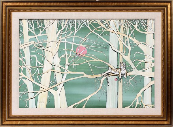 FLEUR COWLES OIL ON BOARD 1978 (1 of 7)