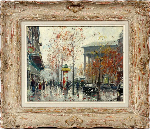 JEAN SALABET OIL ON CANVAS 1954 (1 of 3)