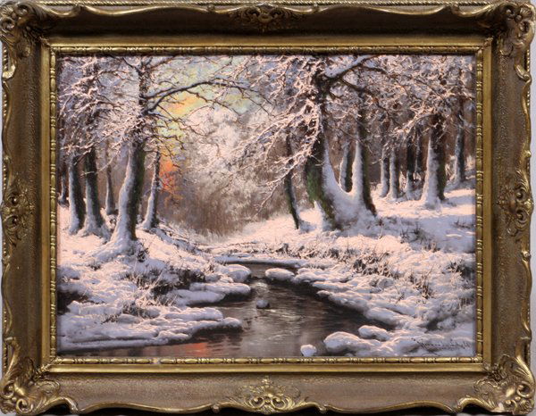 LASZLO NEOGRADY WINTER LANDSCAPE (1 of 3)