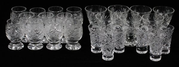 CRYSTAL LIQUEURS GROUP OF 24 (1 of 2)