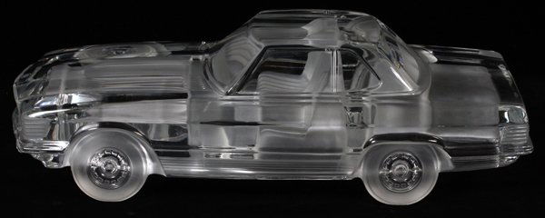 DAUM CRYSTAL MERCEDES BENZ 500 SEL MODEL (1 of 2)