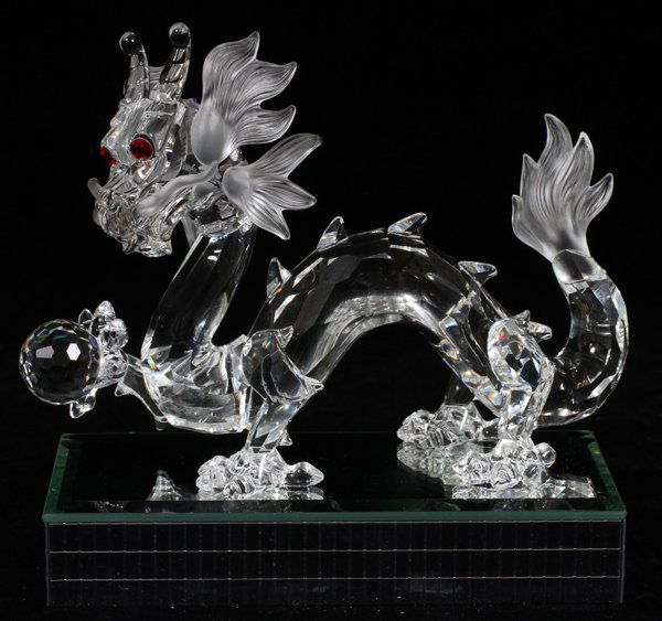 SWAROVSKI 'FABULOUS CREATURES' CRYSTAL DRAGON (1 of 1)