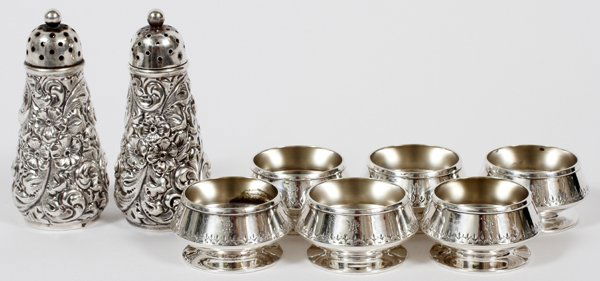 TIFFANY & CO. STERLING OPEN SALTS (1 of 2)