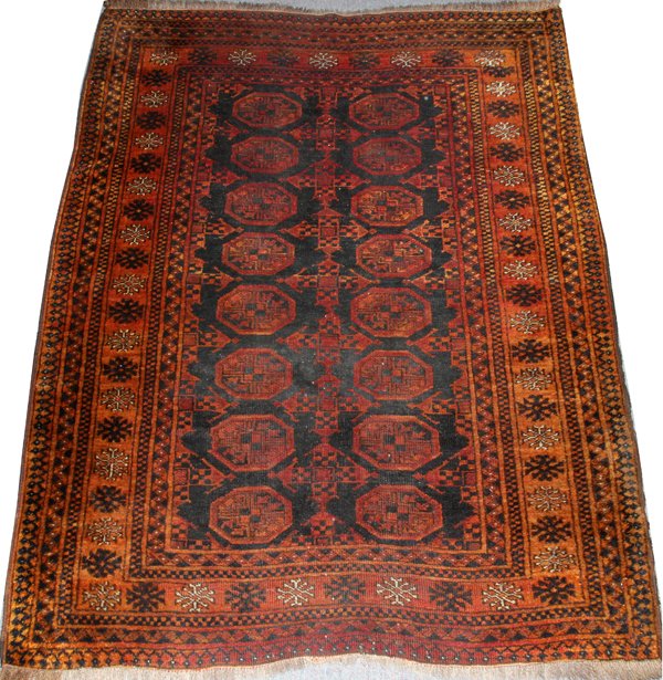 BALUCHISTAN ORIENTAL RUG C. 1920 (1 of 2)