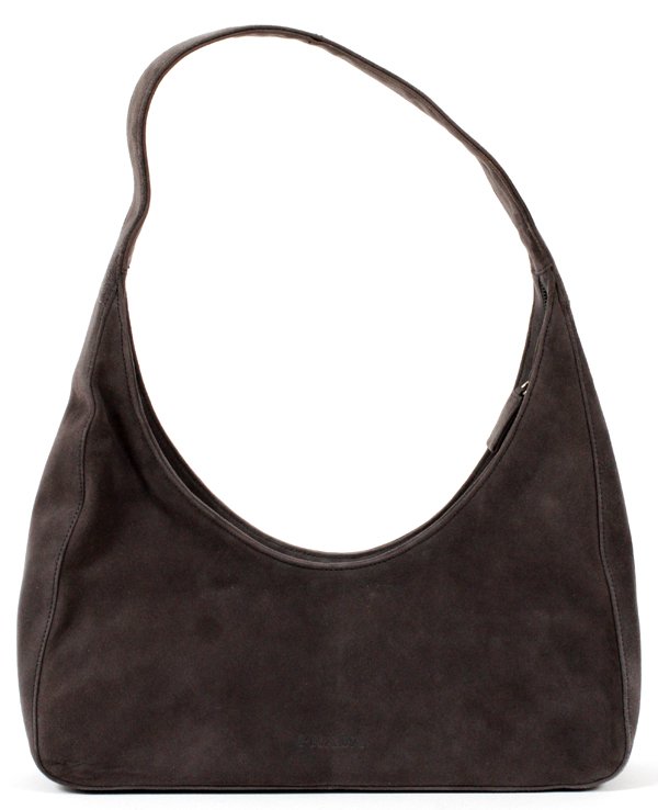 PRADA SUEDE SHOULDER BAG (1 of 4)