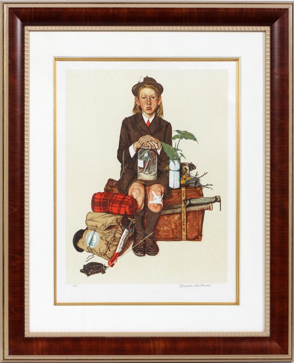 NORMAN ROCKWELL LITHOGRAPH