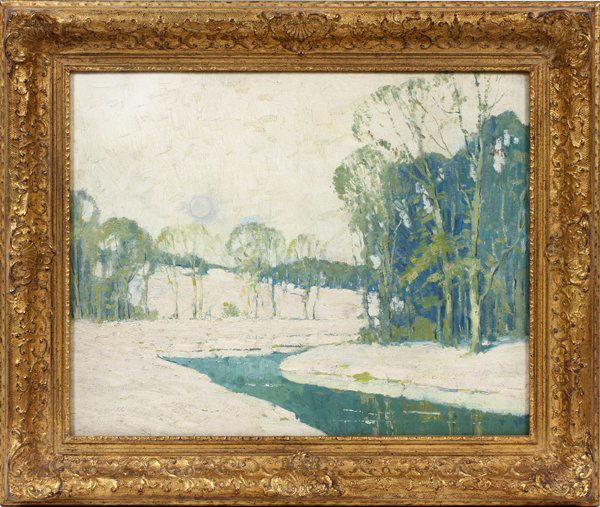 CAMILLO ADRIANI OIL ON BOARD 20TH C. (1 of 4)