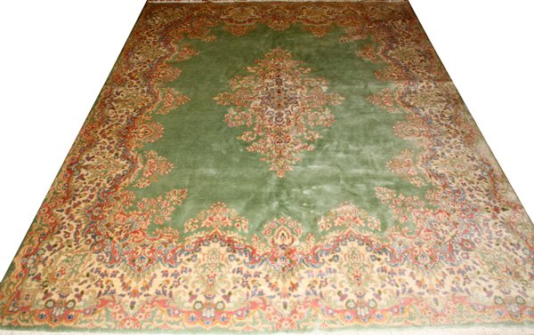 KERMAN PERSIAN RUG C. 1950 (1 of 3)