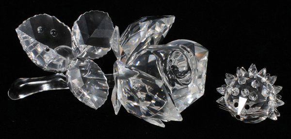 SWAROVSKI CRYSTAL FIGURINES, 2 PIECES (1 of 1)