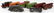 LIONEL STANDARD GAUGE LOCOMOTIVE & CABOOSES