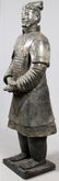 CHINESE GLAZED CERAMIC XIAN REPLICA TOMB FIGURE - 2