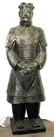 CHINESE GLAZED CERAMIC XIAN REPLICA TOMB FIGURE - 8