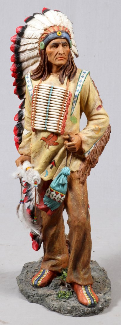 CIGAR STORE STYLE INDIAN (1 of 2)