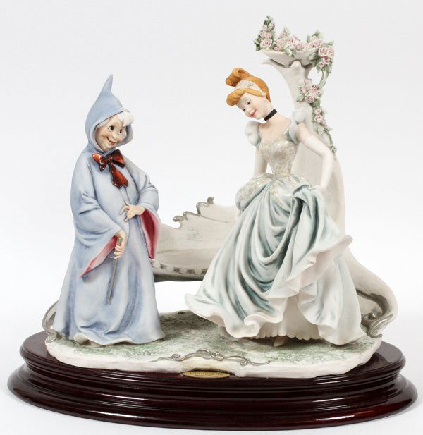 ARMANI BISQUE FIGURE GROUP 'CINDERELLA' (1 of 3)